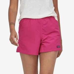 EUC Patagonia Craft Pink Magenta Nylon 5" Baggies Shorts Size Small